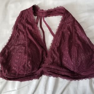 Maurices Lace Halter Bralette